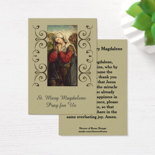 St. Mary Magdalene Feast Day July 22 (Desk)