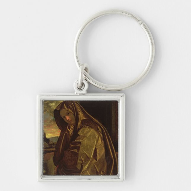 St. Mary Magdalene Keychain (Front)