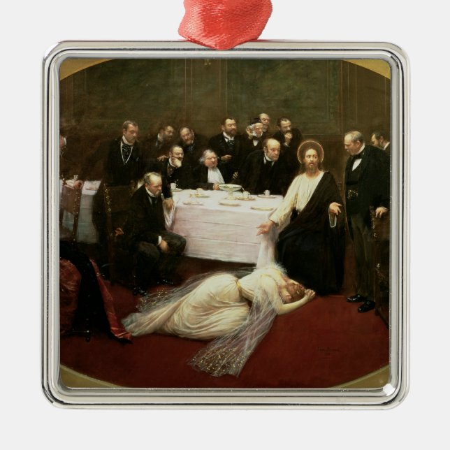 St. Mary Magdalene Metal Ornament (Front)