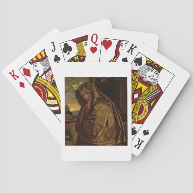 St Mary Magdalene Poker Cards (Back)