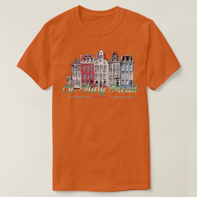 St Mary Mead home to MissMarple T-Shirt (Design Front)