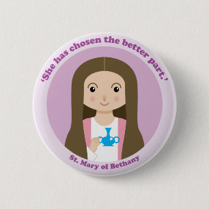 St. Mary of Bethany Button
