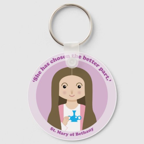 St Mary of Bethany Keychain