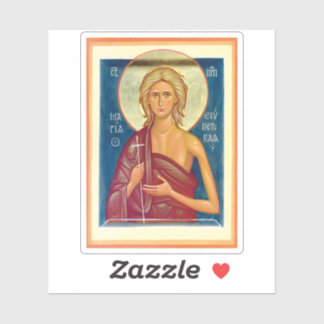 St. Mary of Egypt Icon  Sticker