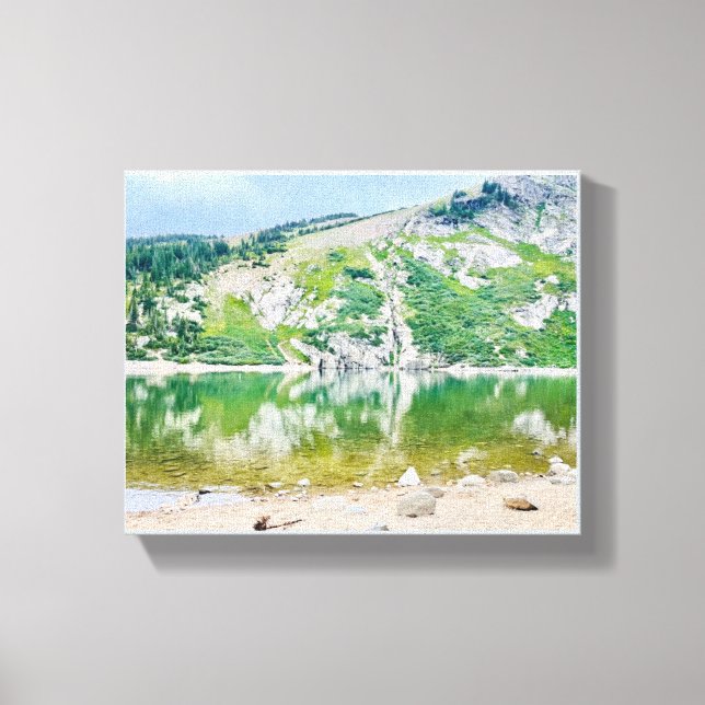 St. Mary’s Glacier, CO Stretched Canvas Print (Front)