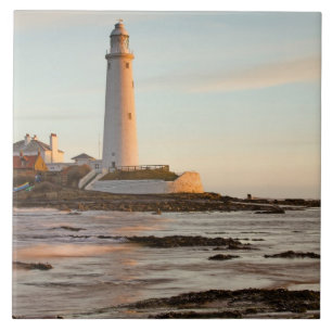 St Mary’s Lighthouse England Tile/Trivet Ceramic Tile