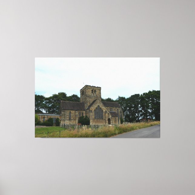 St Mary The Virgin Church Nunthorpe Canvas Print (Front)