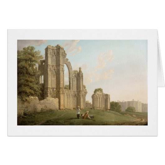 St Mary's Abbey, York, c.1778 (oil on canvas) (Front Horizontal)