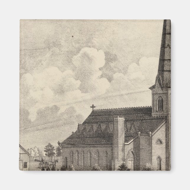 St Mary's Catholic Church Magnet (Front)