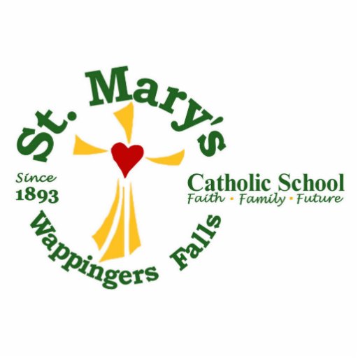 St. Mary's Catholic School Logo Scupture Cutout | Zazzle