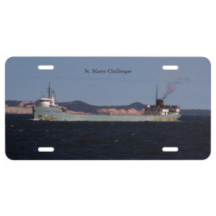 St. Marys Challenger license plate