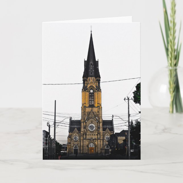 St. Mary's Church No 1 Color Version Card (Front)