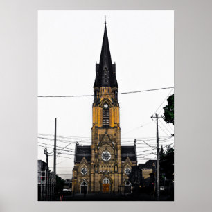 St. Mary's Church No 1 Color Version Poster