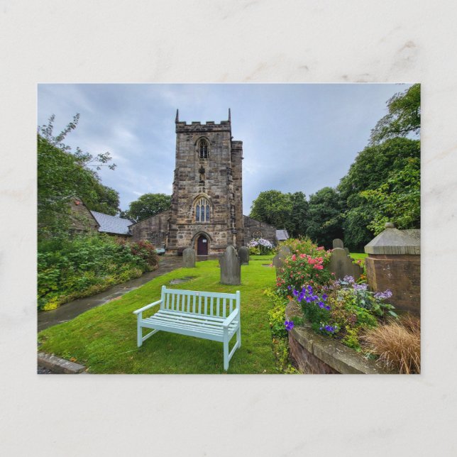 St Marys Church  Postcard (Front)