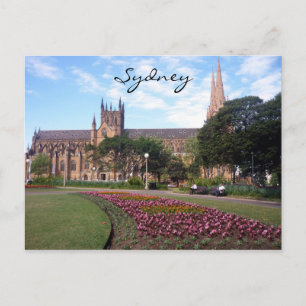 st mary's flowers postcard