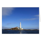 st mary's Lighthouse card (Front Horizontal)