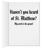 St Matthew Cards (Inside (Right))