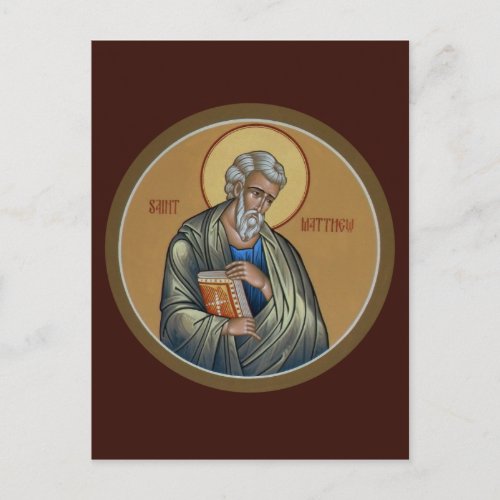 St Matthew Prayer Card