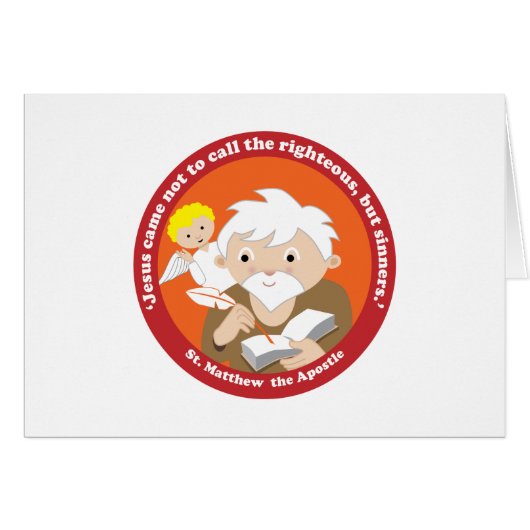 St. Matthew the Apostle Cards (Front Horizontal)
