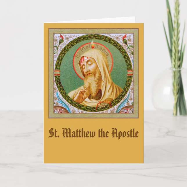 St. Matthew the Apostle (JMAS 08) Card (Front)