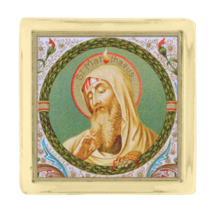 St. Matthew the Apostle (JMAS 08) Gold Finish Lapel Pin