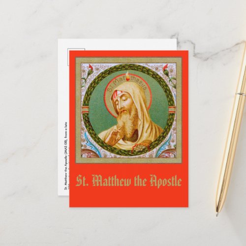 St Matthew the Apostle JMAS 08 Postcard