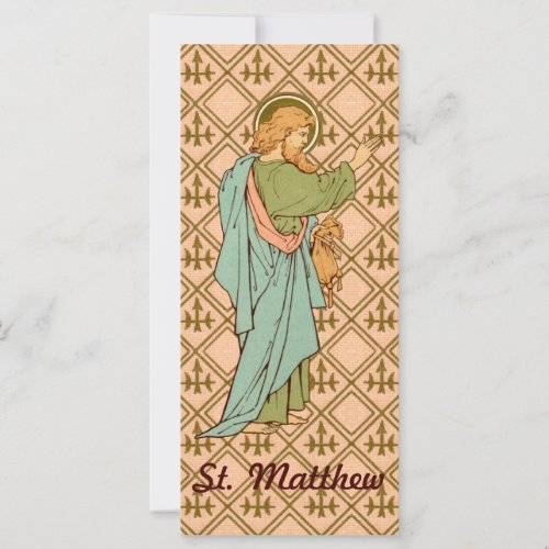 St Matthew the Apostle RLS 10 Card