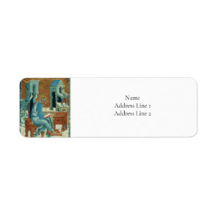 St. Matthew the Evangelist by Andrei Rublev Label