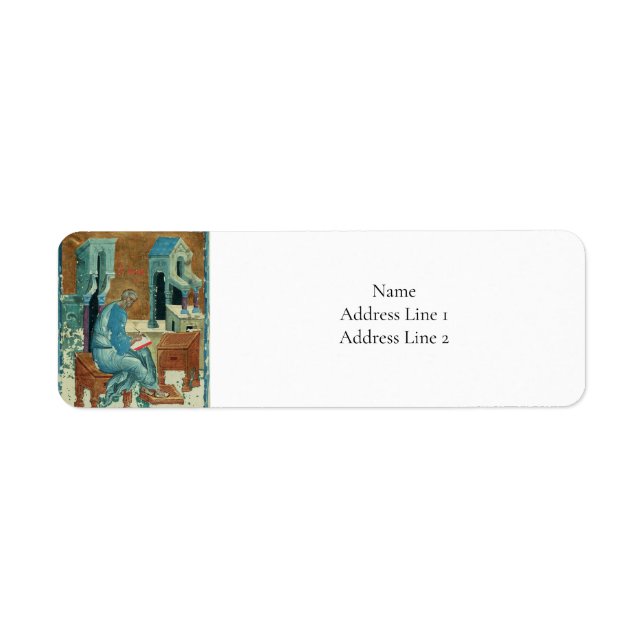 St. Matthew the Evangelist by Andrei Rublev Label (Front)