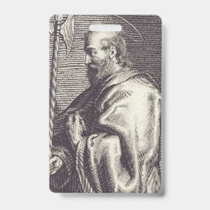 St. Matthew the Evangelist - Fine Art Reproduction Badge