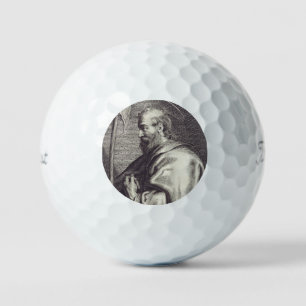 St. Matthew the Evangelist - Fine Art Reproduction Golf Balls