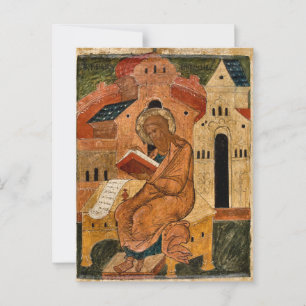 St. Matthew the Evangelist Orthodox Christian Icon Postcard
