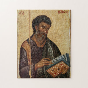 St. Matthew the Evangelist Orthodox Icon Jigsaw Puzzle