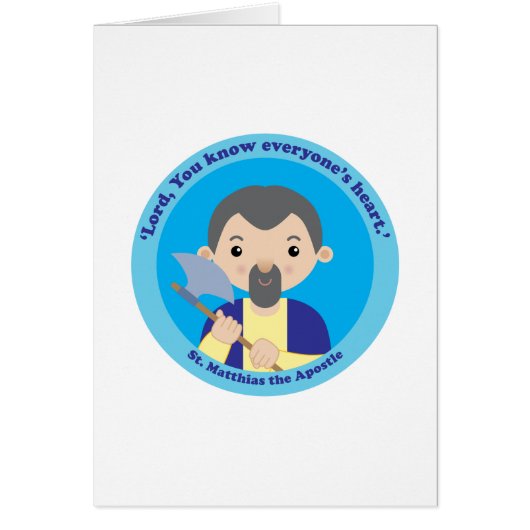 St. Matthias the Apostle Cards (Front)