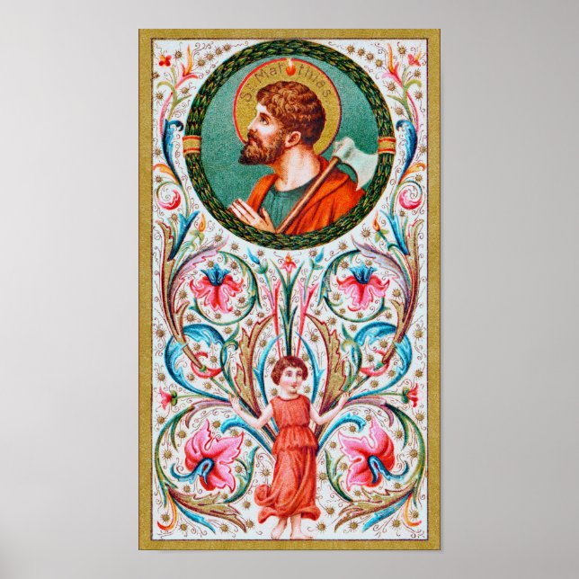 St. Matthias the Apostle (JMAS 09) Poster (Front)