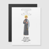 St. Maximiliam Kolbe Magnetic Card (Front/Back)