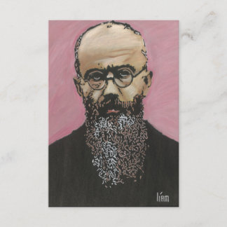 St. Maximilian Kolbe Prayer Card