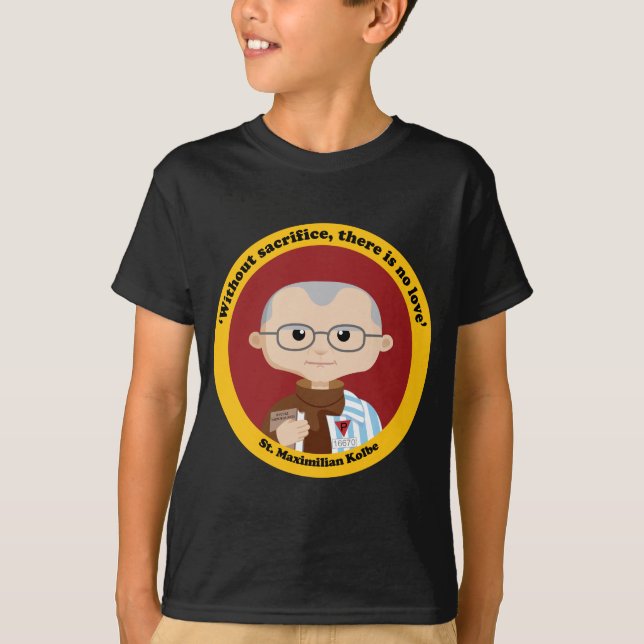 St. Maximilian Kolbe T-Shirt (Front)