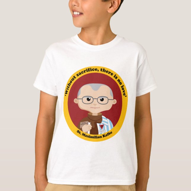 St. Maximilian Kolbe T-Shirt (Front)