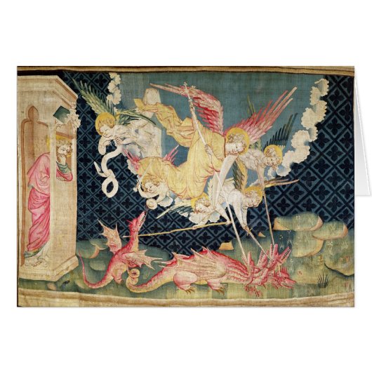 St. Michael and his angels fighting the dragon (Front Horizontal)