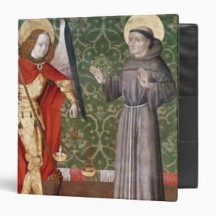 St. Michael and St. Francis of Assisi, c.1480 3 Ring Binder