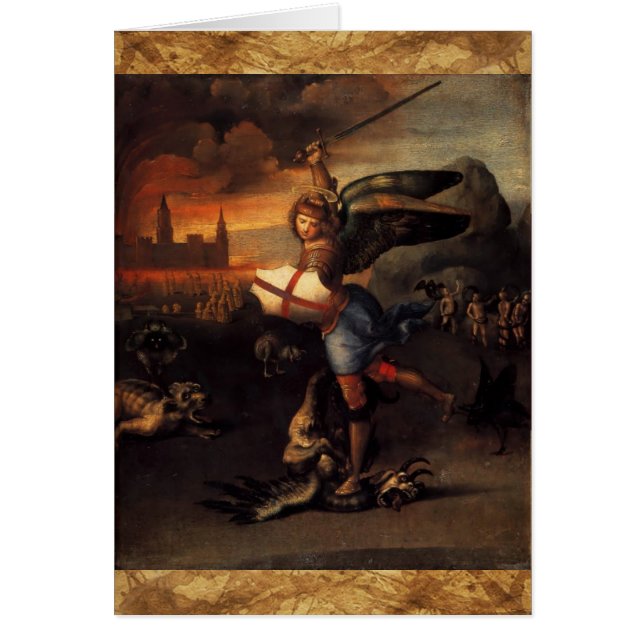 St.Michael and the Dragon Cards (Front)