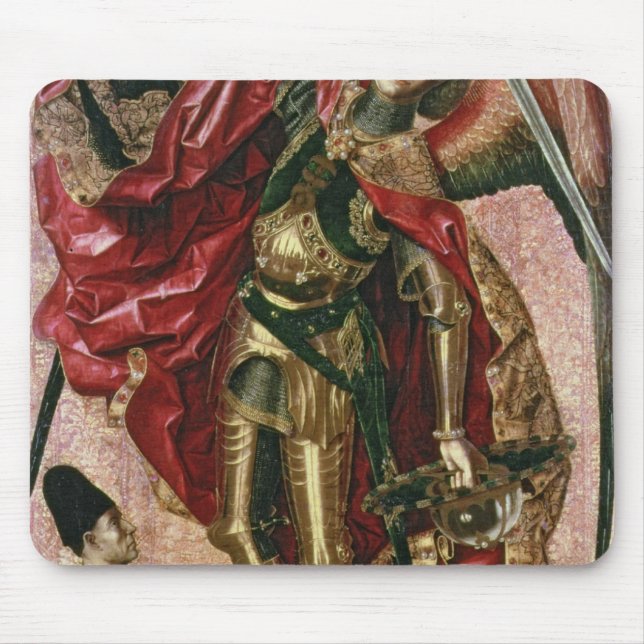 St. Michael and the Dragon Mouse Pad (Front)