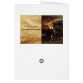 St.Michael and the Dragon  Prayer Cards (Back)