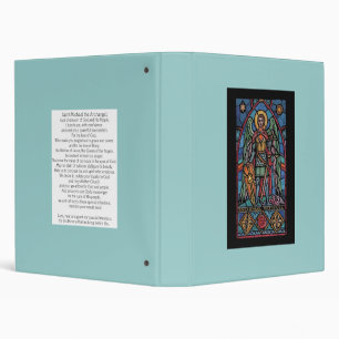 St Michael - Archangel 3 Ring Binder