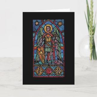 St Michael - Archangel Card