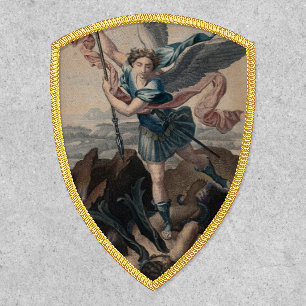 St. Michael Archangel Catholic Angel Religious Patch