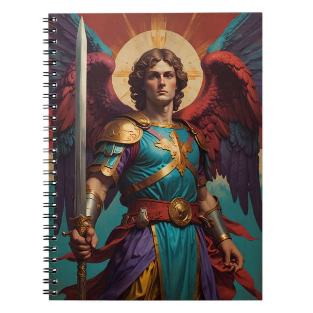 St Michael Archangel Catholic Notebook Journal (Front)