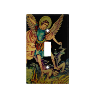 St Michael Archangel Light Switch Cover