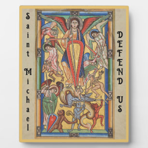 St Michael Archangel Plaque